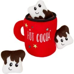 Frisco Holiday Hot Cocoa Hide & Seek Puzzle Plush Squeaky Dog Toy & Frisco Holiday North Pole Mailbox Hide & Seek Puzzle Plush Squeaky Dog Toy -Blue Buffalos Shop 986166 PT1. AC SS1800 V1698258115