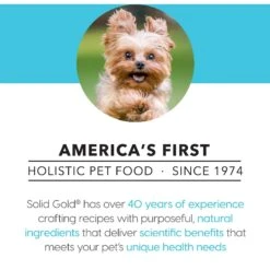 Solid Gold Mighty Mini Chicken & Salmon Recipe In Gravy Grain-Free Small & Medium Breed Dog Food Cups -Blue Buffalos Shop 98695 PT5. AC SS1800 V1543522432