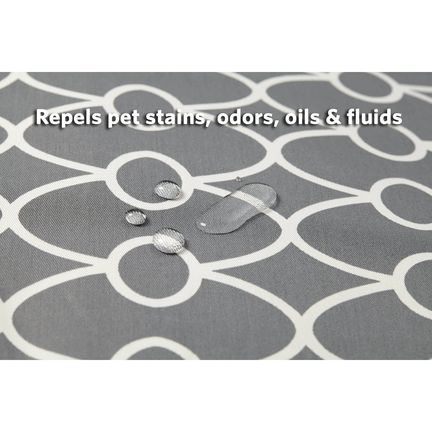 MidWest QuietTime Defender Orthopedic Bolster Cat & Dog Bed With Removable Cover, Gray 8 MidWest QuietTime Defender Orthopedic Bolster Cat & Dog Bed With Removable Cover, Gray - Image 6