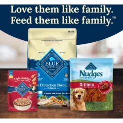 Blue Buffalo Delectables Beef Dinner Natural Wet Dog Food, 3-oz Pouch, Case Of 24 -Blue Buffalos Shop 992790 PT7. AC SS1800 V1699023086